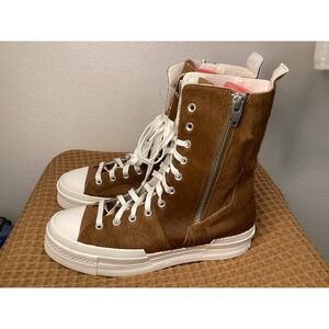 CONVERSE Chuck 70 Plus Hi Men's Sz 11 Shoes Boots Fur Limited Edition Pony Hair